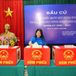 TUỔI TRẺ TRƯỜNG THPT NHÂN CHÍNH HOÀ CÙNG NGÀY HỘI NON SÔNG, THAM GIA BẦU CỬ ĐẠI BIỂU QUỐC HỘI KHOÁ XVI VÀ ĐẠI BIỂU HĐND CÁC CẤP NHIỆM KỲ 2026-2031